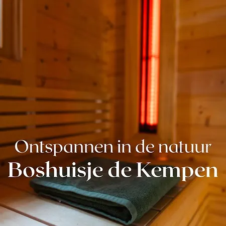 Boshuisje Met Veranda & Prive Sauna In Het Holiday home Diessen
