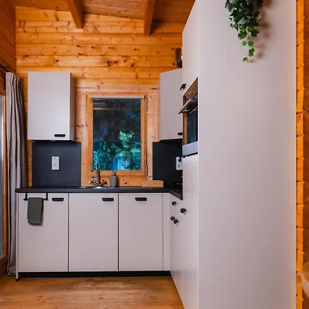 Boshuisje Met Veranda & Prive Sauna In Het