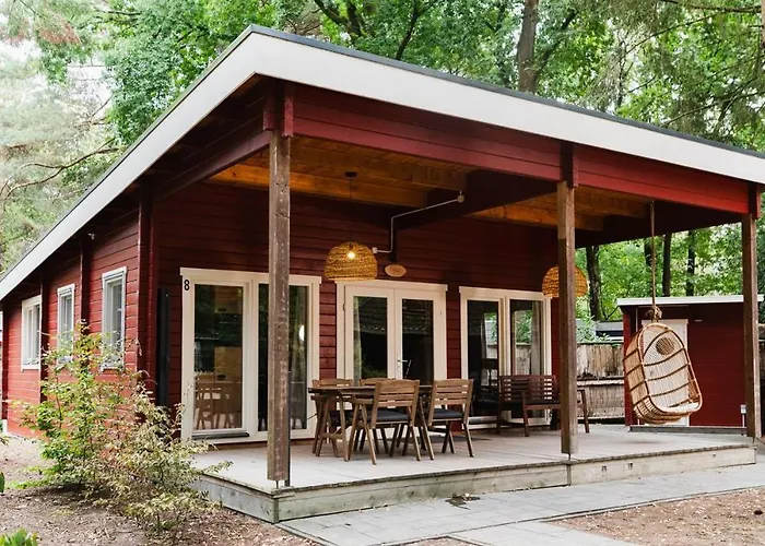 Boshuisje Met Veranda & Prive Sauna In Het Holiday home