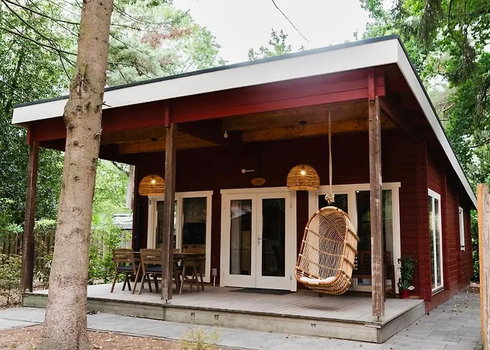 Boshuisje Met Veranda & Prive Sauna In Het Holiday home *