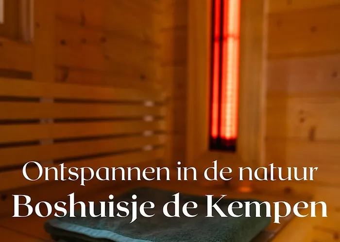 Boshuisje Met Veranda & Prive Sauna In Het Holiday home Diessen
