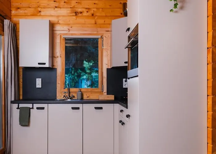 Boshuisje Met Veranda & Prive Sauna In Het