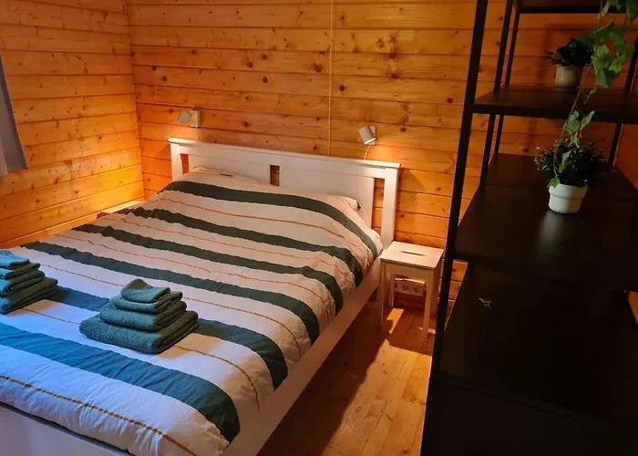 Boshuisje Met Veranda & Prive Sauna In Het *