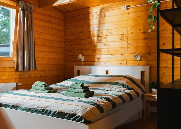 Boshuisje Met Veranda & Prive Sauna In Het