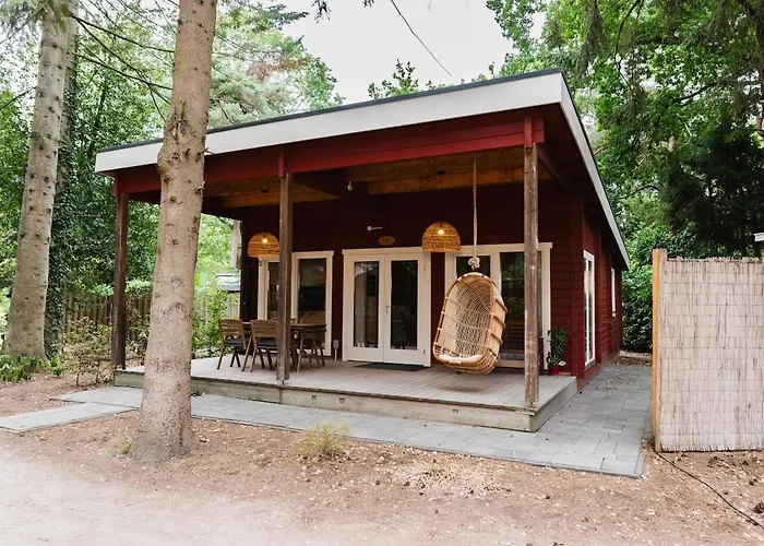 Boshuisje Met Veranda & Prive Sauna In Het Diessen