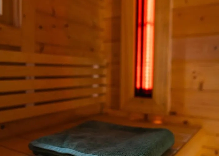 Boshuisje Met Veranda & Prive Sauna In Het Holiday home *